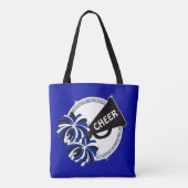 Canvas tassen voor Cheerleaders, Team Mam, Coach (Achterkant)