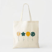 Canvas tassen voor Cute Balloon Pattern (Voorkant)