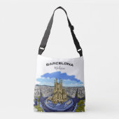 Canvas tassen voor de speciale aanduiding Barcelon (Voorkant)