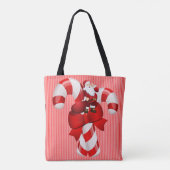 Canvas tassen voor kerstvrouwen (Achterkant)