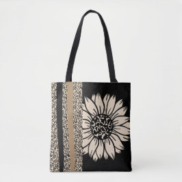 Canvas tassen: Zonnebloem Safari Tote Bag