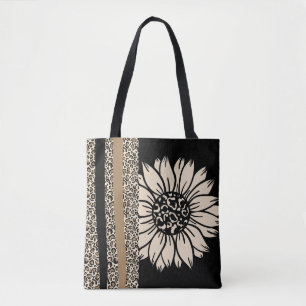 Canvas tassen: Zonnebloem Safari Tote Bag