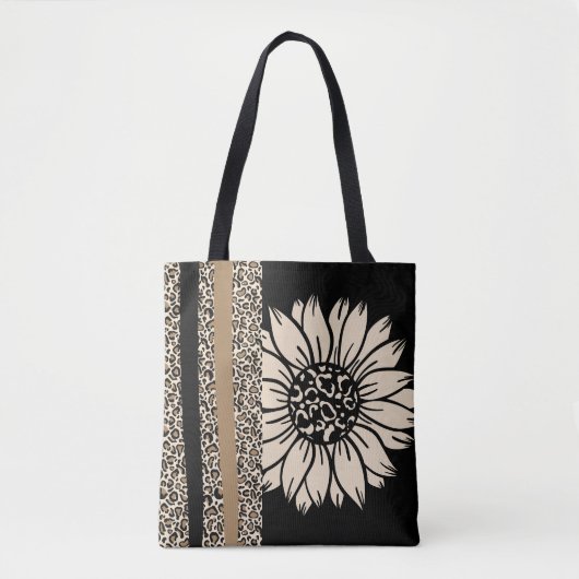 Canvas tassen: Zonnebloem Safari Tote Bag (Voorkant)