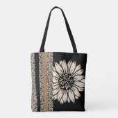 Canvas tassen: Zonnebloem Safari Tote Bag (Achterkant)