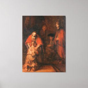 Canvas The Return of the Prodigal Son Rembrandt