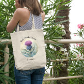 Canvas Thistle Canvas tassen, Schotland Tas
