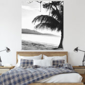 Canvas Tropisch Strand Afdruk (Insitu (Slaapkamer))