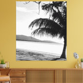 Canvas Tropisch Strand Afdruk (Insitu (Woonkamer))