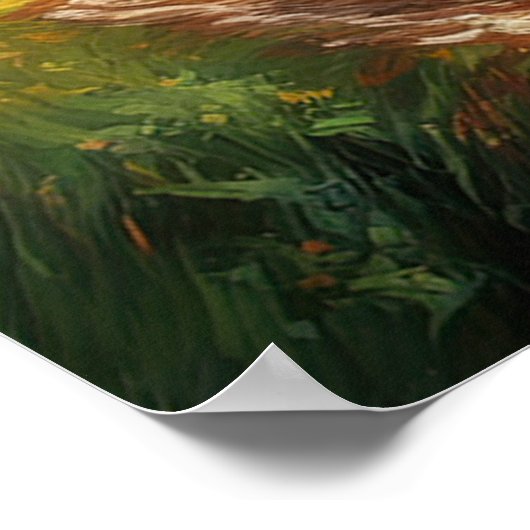 Canvas van Chaos, Majestic Tornado Poster (Hoek)