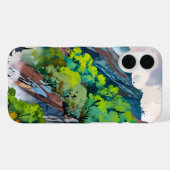 Canvas van de natuur Case-Mate iPhone case (Achterkant (horizontaal))