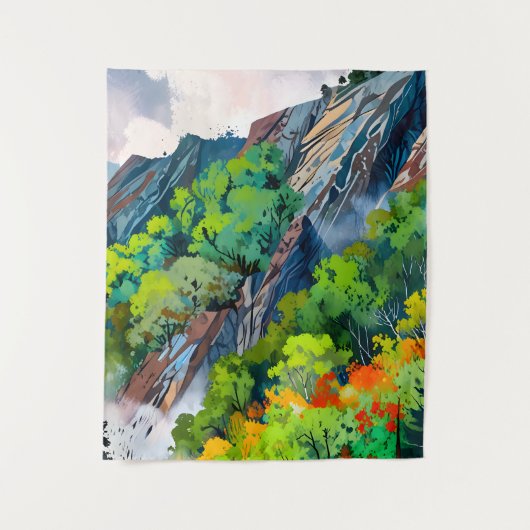 Canvas van de natuur wandkleed (Voorkant)
