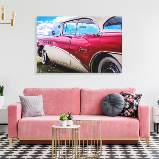 Canvas van een 1955 Buick Century Riviera (Insitu (Woonkamer))
