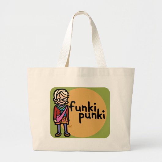canvas van koel. grote tote bag (Voorkant)