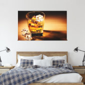 canvas van whiskey (Insitu (Slaapkamer))