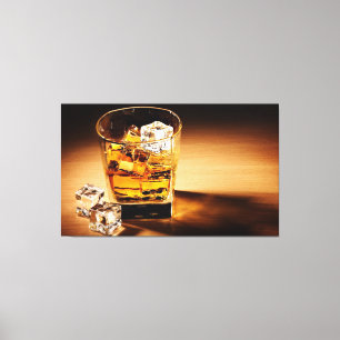 canvas van whiskey afdruk