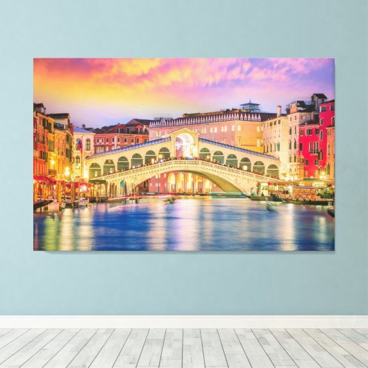 Canvas Venice- San Marco Square (Insitu (Houten vloer))