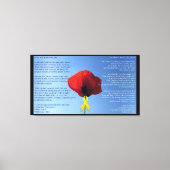 Canvas - Verpakt - Memorial Day Poppy (Voorkant)