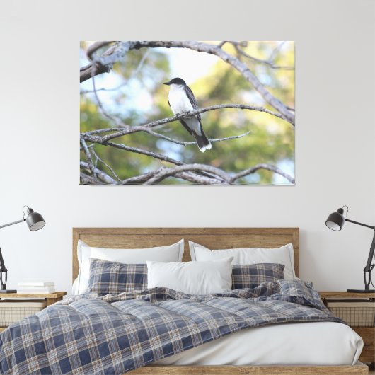 Canvas Vogelkunst Print (Insitu (Slaapkamer))