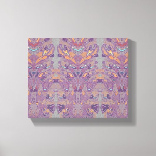 Canvas voor Abstracte Waterverf "Arthros" (Voorkant)