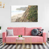 Canvas voor Beach Northern California (Insitu (Woonkamer))