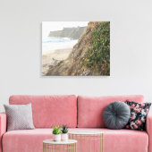 Canvas voor Beach Northern California Afdruk (Insitu (Woonkamer))