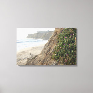 Canvas voor Beach Northern California Afdruk