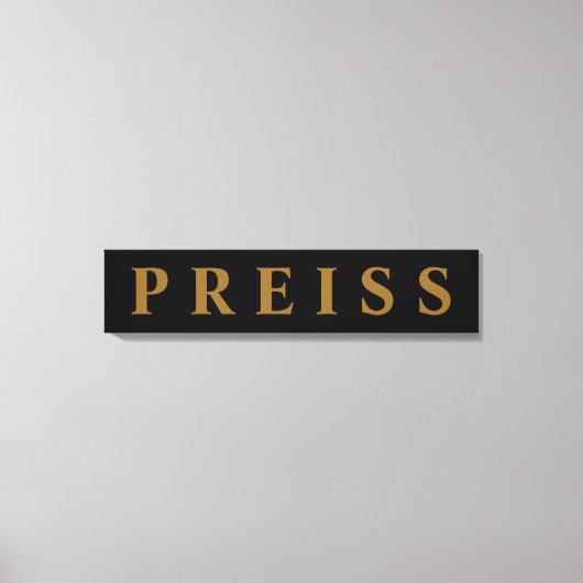 Canvas voor eerste/familienaam/achternaam afdrukke (Voorkant)