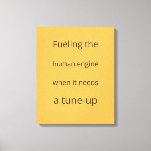Canvas voor perfusiemedewerker afdruk (Voorkant)