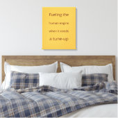 Canvas voor perfusiemedewerker afdruk (Insitu (Slaapkamer))