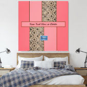Canvas VP(Peach LED S.C.C.)RFPMDesigns 2023/4 Afdruk (Insitu (Slaapkamer))