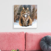 Canvas Wall Art: "Beste prudence" (Insitu (Woonkamer))