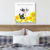 Canvas Wall Art-country Koe Afdruk (Insitu (Slaapkamer))