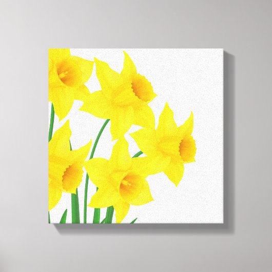 Canvas Wall Art-Daffodils (Voorkant)