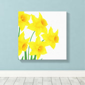 Canvas Wall Art-Daffodils (Insitu (Houten vloer))