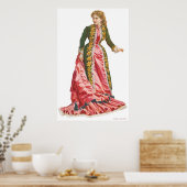 CANVAS WALL ART - ENGELS TEA ROOS - GIFTS POSTER (Keuken)