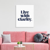 Canvas Wall Art – Modern Minimalist Motivational  Afdruk (Insitu (Woonkamer))