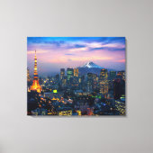 Canvas Wall Art-Tokyo Cityscape (Voorkant)