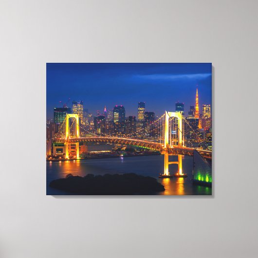 Canvas Wall Art-Tokyo Skyline (Voorkant)