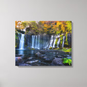 Canvas Wall Art-Waterfall Japan Afdruk (Voorkant)