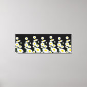 Canvas Wall Art-White Daisies (Voorkant)