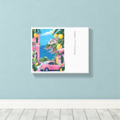 "Canvas Wall Art with Elegant Calligraphy – Inspir Canvas Afdruk (Insitu (Houten vloer))