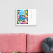 "Canvas Wall Art with Elegant Calligraphy – Inspir Canvas Afdruk (Insitu (Woonkamer))