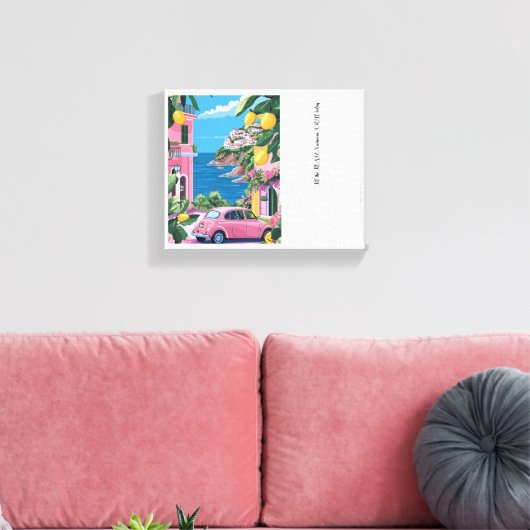 "Canvas Wall Art with Elegant Calligraphy – Inspir Canvas Afdruk (Insitu (Woonkamer))