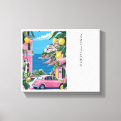 "Canvas Wall Art with Elegant Calligraphy – Inspir Canvas Afdruk (Voorkant)