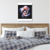 Canvas wandkunst met schelp en parel afdruk (Insitu (Slaapkamer))
