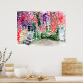 CANVAS - WATERVERF VAN HARRIET DAVIDSOHN POSTER (Keuken)