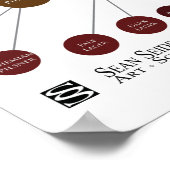 Canvas Wide World of Beer Infographic Print (Hoek)