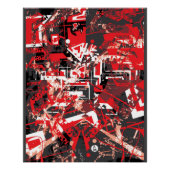 Canvas (Woboco de Tormenton Techno! verslagen!) Perfect Poster (Voorkant)