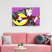 Canvas Wrap/Bouzouki Player (Insitu (Woonkamer))