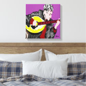 Canvas Wrap/Bouzouki Player (Insitu (Slaapkamer))